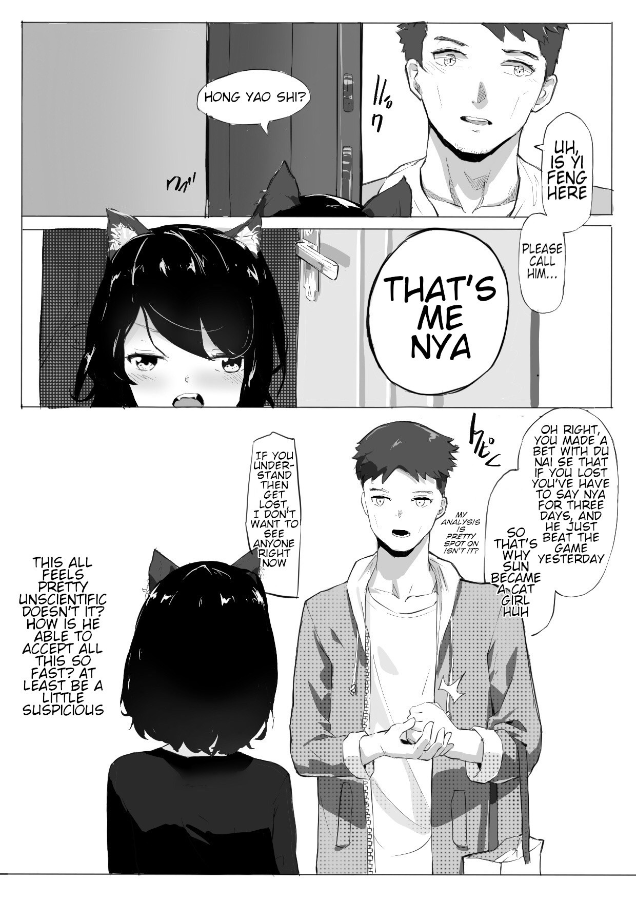 Hentai Manga Comic-Forced Cat Transformation-Read-8